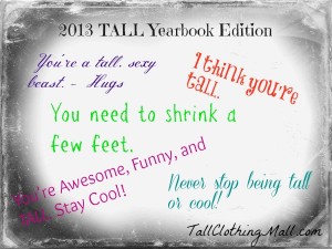 tall sayings