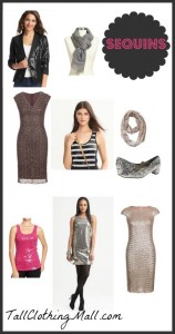 sequins for tall women