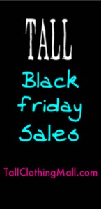 tall black Friday Sales