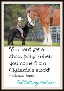 you can't get a show pony