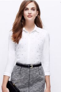 women's tall white blouse on sale