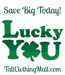 St. Patrick's Day Sale - tall sales