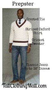 big and tall preppy outfit