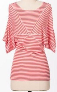 tall striped shirt