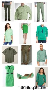 st patrck's day tall green clothes