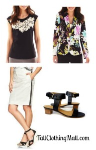 floral tall outfit