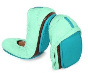 mint green flats