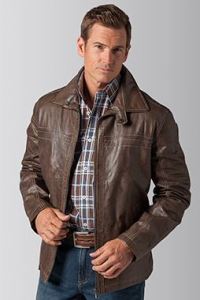 big and tall leather jacket on sale