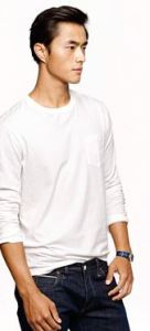 tall white t-shirt on sale