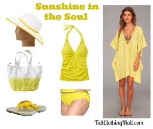 sunny yellow clothes