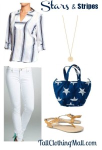 tall stars and stripes tall outfit