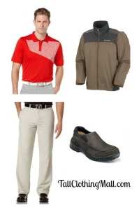 big and tall golf outfit