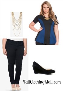 tall plus size outfit