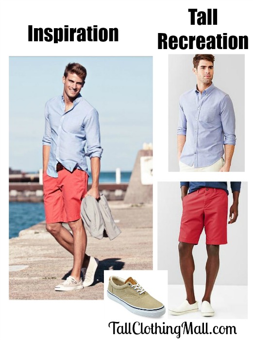 Tallspiration: Men's Tall Summer Outfit - Tall Clothing Mall