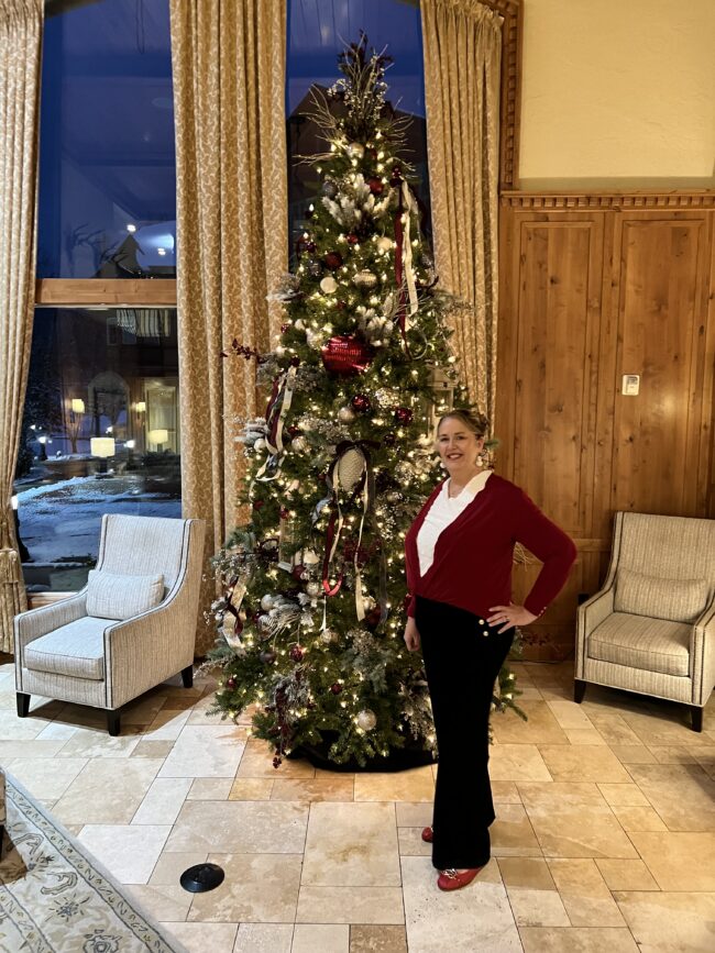 women's tall holiday outfit